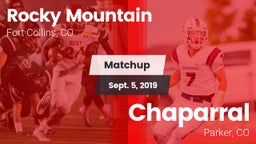 Matchup: Rocky Mountain High vs. Chaparral  2019