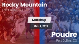 Matchup: Rocky Mountain High vs. Poudre  2019