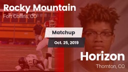 Matchup: Rocky Mountain High vs. Horizon  2019