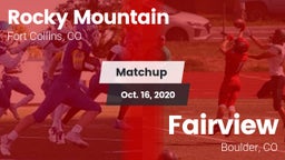 Matchup: Rocky Mountain High vs. Fairview  2020