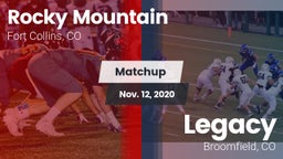 Matchup: Rocky Mountain High vs. Legacy   2020
