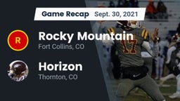 Recap: Rocky Mountain  vs. Horizon  2021