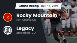 Recap: Rocky Mountain  vs. Legacy   2021