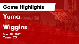 Yuma  vs Wiggins  Game Highlights - Jan. 28, 2022