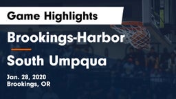 Brookings-Harbor  vs South Umpqua  Game Highlights - Jan. 28, 2020