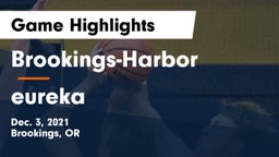 Brookings-Harbor  vs eureka Game Highlights - Dec. 3, 2021