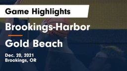 Brookings-Harbor  vs Gold Beach  Game Highlights - Dec. 20, 2021