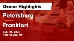 Petersburg  vs Frankfort  Game Highlights - Feb. 23, 2024