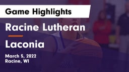 Racine Lutheran  vs Laconia  Game Highlights - March 5, 2022