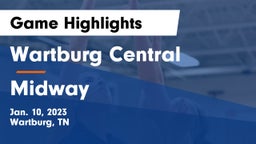 Wartburg Central  vs Midway Game Highlights - Jan. 10, 2023