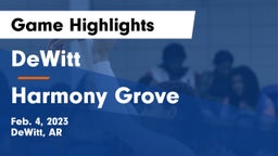 DeWitt  vs Harmony Grove  Game Highlights - Feb. 4, 2023
