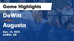 DeWitt  vs Augusta Game Highlights - Dec. 14, 2023