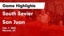 South Sevier  vs San Juan  Game Highlights - Feb. 7, 2023