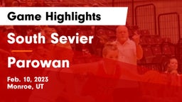 South Sevier  vs Parowan  Game Highlights - Feb. 10, 2023