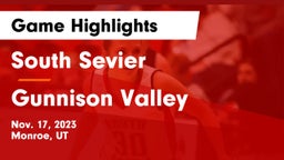 South Sevier  vs Gunnison Valley  Game Highlights - Nov. 17, 2023