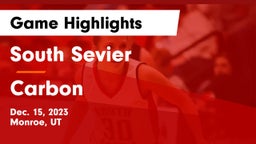 South Sevier  vs Carbon  Game Highlights - Dec. 15, 2023