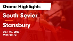 South Sevier  vs Stansbury  Game Highlights - Dec. 29, 2023