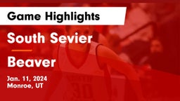 South Sevier  vs Beaver  Game Highlights - Jan. 11, 2024