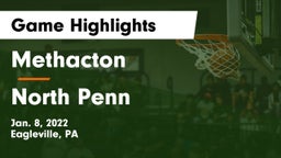 Methacton  vs North Penn  Game Highlights - Jan. 8, 2022