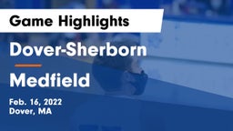 Dover-Sherborn  vs Medfield  Game Highlights - Feb. 16, 2022