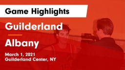 Guilderland  vs Albany  Game Highlights - March 1, 2021