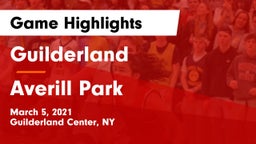 Guilderland  vs Averill Park  Game Highlights - March 5, 2021