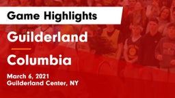 Guilderland  vs Columbia  Game Highlights - March 6, 2021
