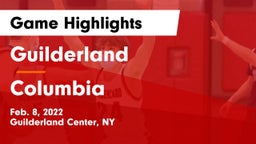 Guilderland  vs Columbia  Game Highlights - Feb. 8, 2022
