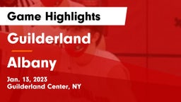 Guilderland  vs Albany  Game Highlights - Jan. 13, 2023