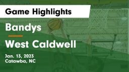 Bandys  vs West Caldwell  Game Highlights - Jan. 13, 2023