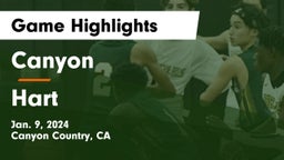 Canyon  vs Hart Game Highlights - Jan. 9, 2024