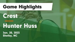 Crest  vs Hunter Huss  Game Highlights - Jan. 20, 2023