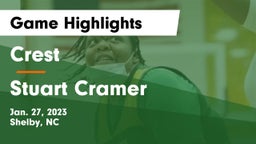 Crest  vs Stuart Cramer Game Highlights - Jan. 27, 2023