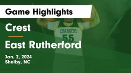 Crest  vs East Rutherford  Game Highlights - Jan. 2, 2024