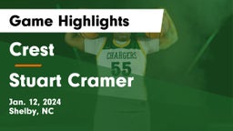 Crest  vs Stuart Cramer Game Highlights - Jan. 12, 2024
