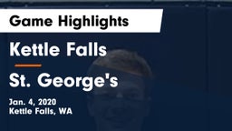 Kettle Falls  vs St. George's  Game Highlights - Jan. 4, 2020
