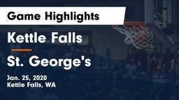 Kettle Falls  vs St. George's  Game Highlights - Jan. 25, 2020