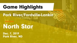 Park River/Fordville-Lankin  vs North Star Game Highlights - Dec. 7, 2019