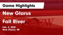 New Glarus  vs Fall River  Game Highlights - Feb. 3, 2020
