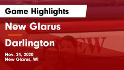 New Glarus  vs Darlington  Game Highlights - Nov. 24, 2020
