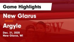 New Glarus  vs Argyle  Game Highlights - Dec. 21, 2020