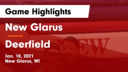 New Glarus  vs Deerfield  Game Highlights - Jan. 18, 2021