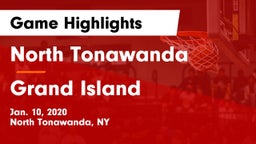 North Tonawanda  vs Grand Island Game Highlights - Jan. 10, 2020