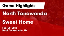 North Tonawanda  vs Sweet Home  Game Highlights - Feb. 28, 2020