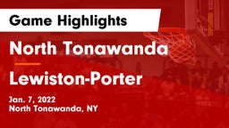 North Tonawanda  vs Lewiston-Porter  Game Highlights - Jan. 7, 2022