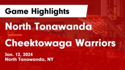 North Tonawanda  vs Cheektowaga Warriors Game Highlights - Jan. 12, 2024