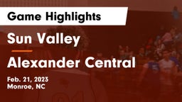 Sun Valley  vs Alexander Central  Game Highlights - Feb. 21, 2023