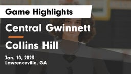 Central Gwinnett  vs Collins Hill  Game Highlights - Jan. 10, 2023