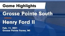 Grosse Pointe South  vs Henry Ford II  Game Highlights - Feb. 11, 2021