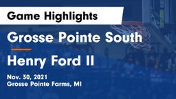Grosse Pointe South  vs Henry Ford II  Game Highlights - Nov. 30, 2021
